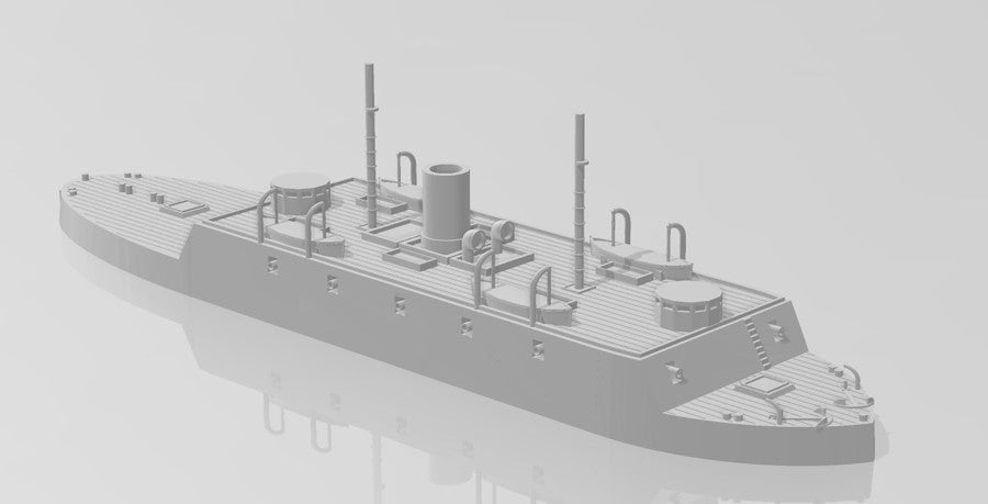 1/600 DUTCH casemate ironclad HNLMS de Ruyter