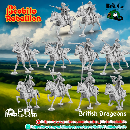 1745 British Dragoons