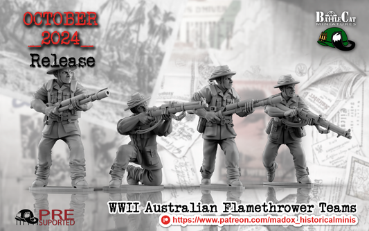 Australian Flamethrower Teams