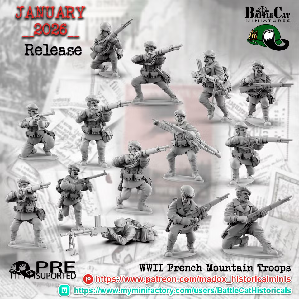 WW2 French Mountain Troops