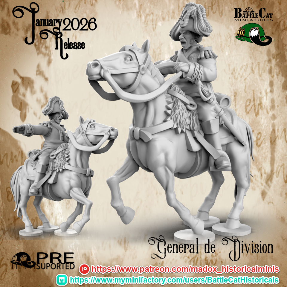 Napoleonic French Generals on Horseback