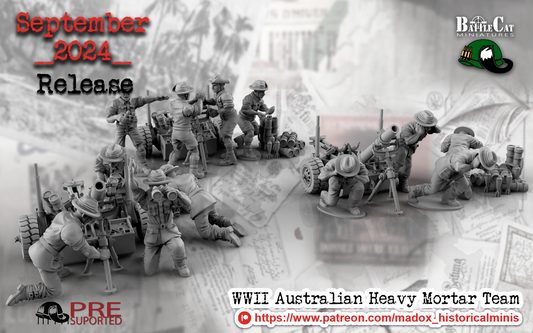 Australian Heavy Mortar Teams