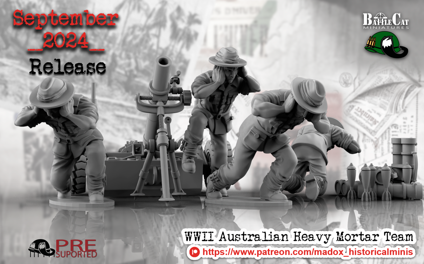 Australian Heavy Mortar Teams