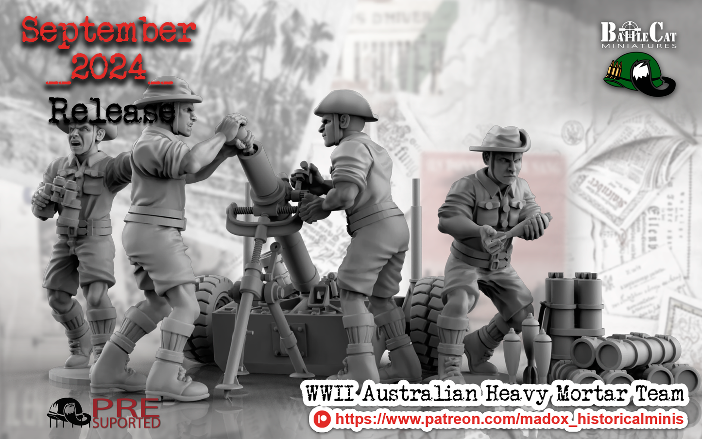 Australian Heavy Mortar Teams