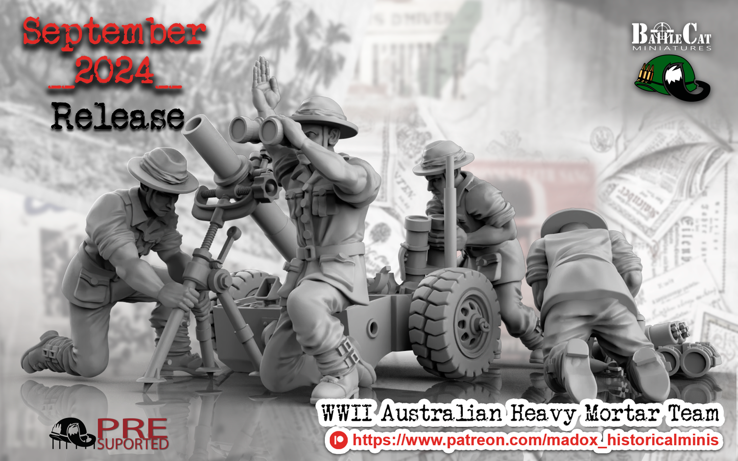 Australian Heavy Mortar Teams