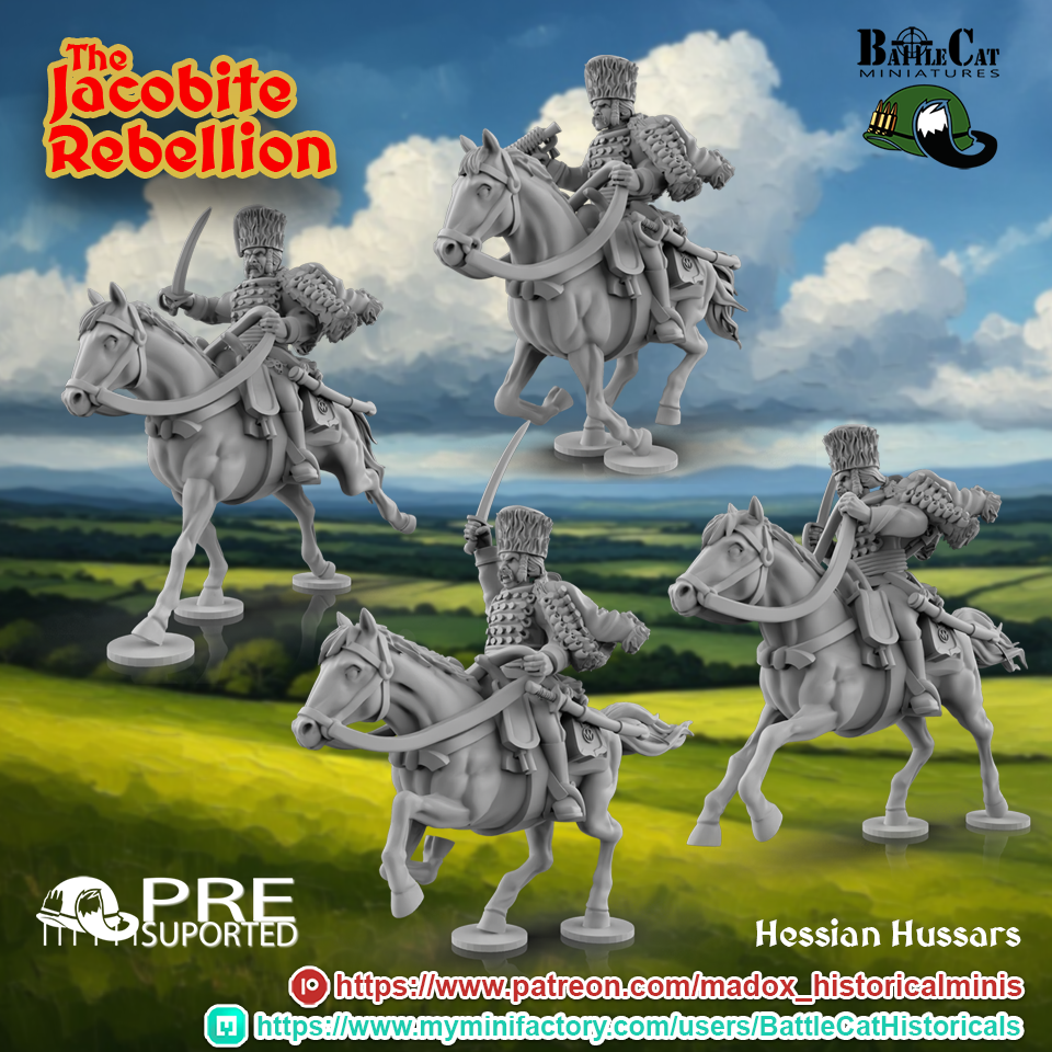 1745 Hessian Hussars