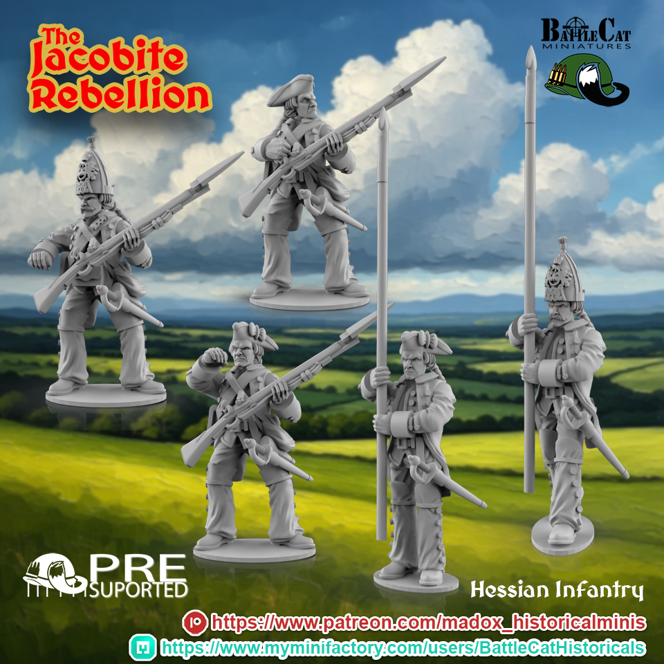 1745 Hessian Infantry