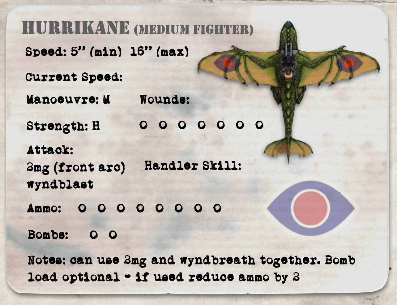 Orc Hurrikane Flight