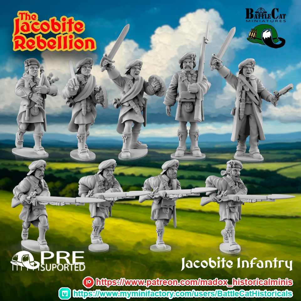 1745 Jacobite Infantry