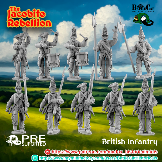 1745 British Infantry