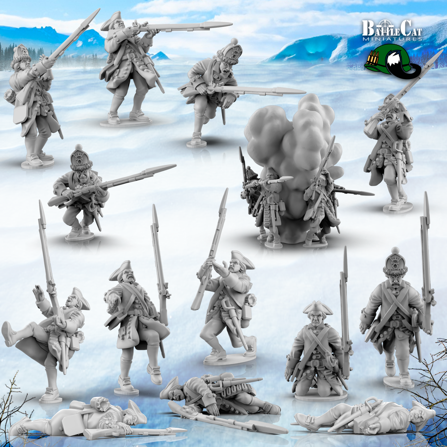 GNW Swedish Infantry Casualties