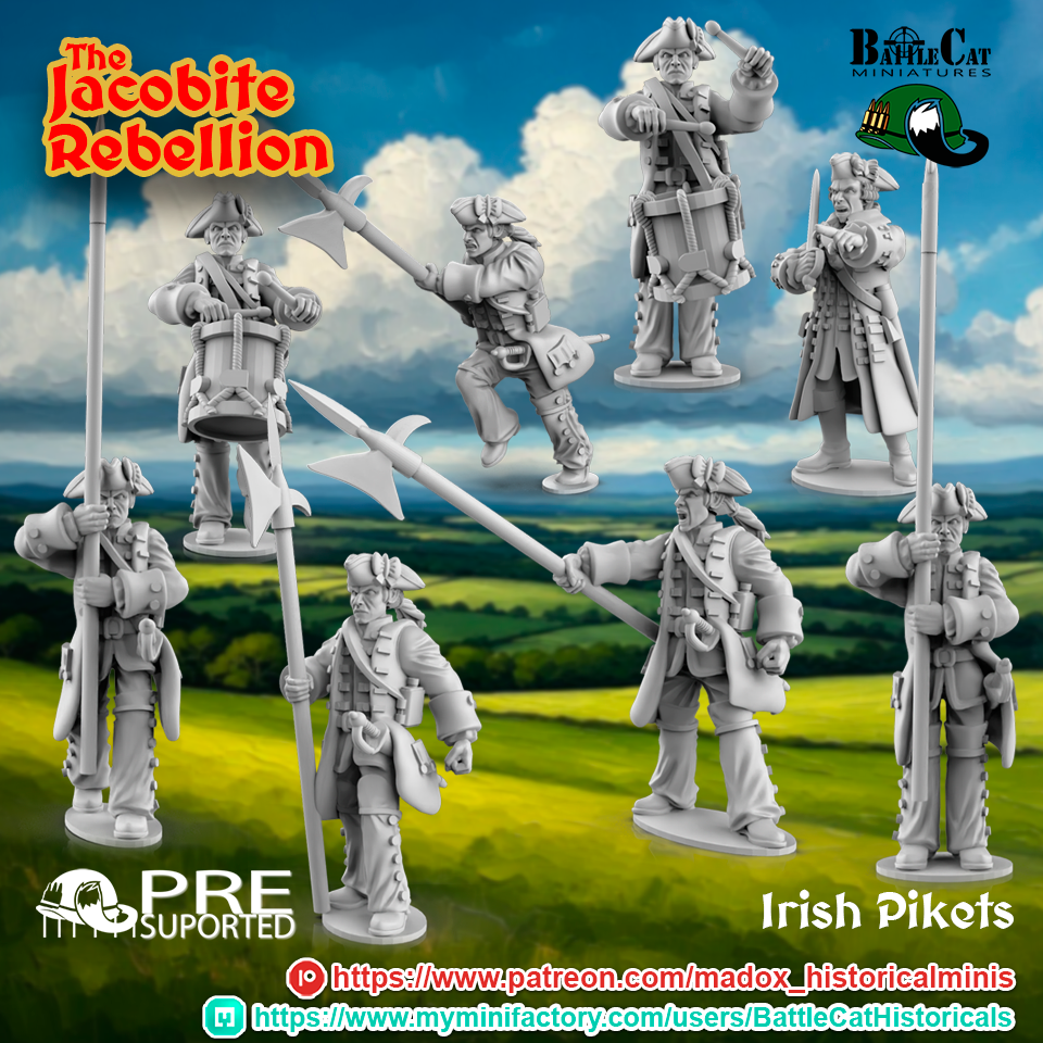 1745 Jacobite Irish Piquets