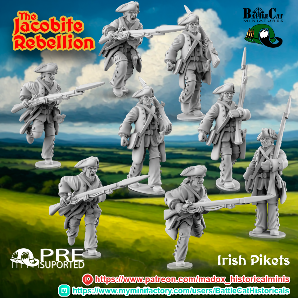 1745 Jacobite Irish Piquets