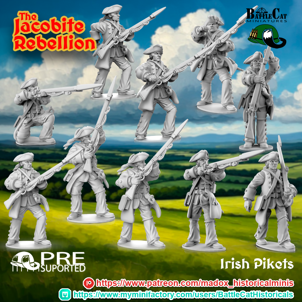 1745 Jacobite Irish Piquets