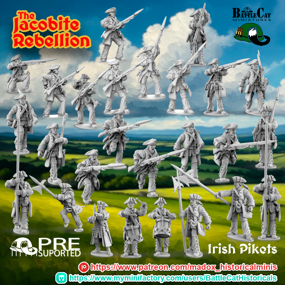 1745 Jacobite Irish Piquets