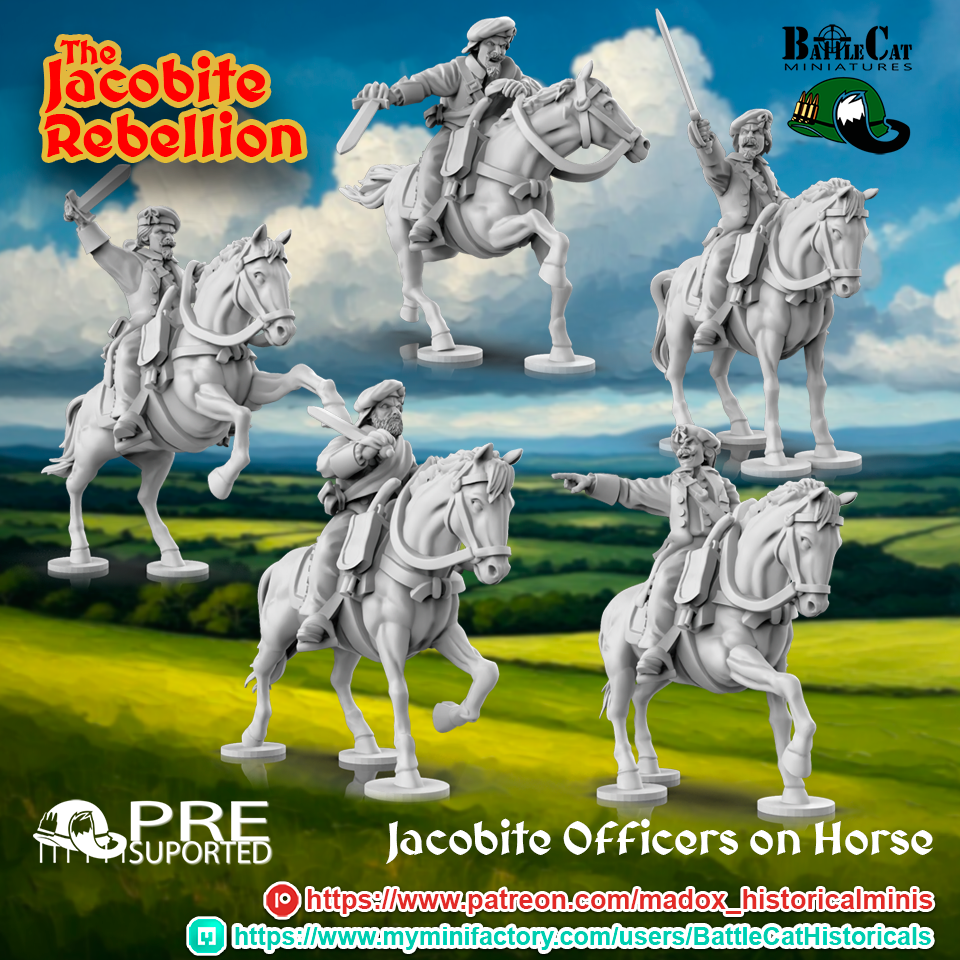 1745 Jacobite Mounted Officers
