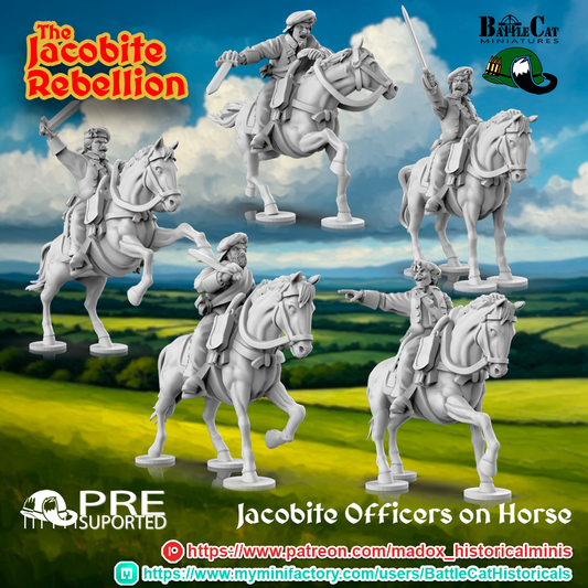 1745 Jacobite Mounted Officers