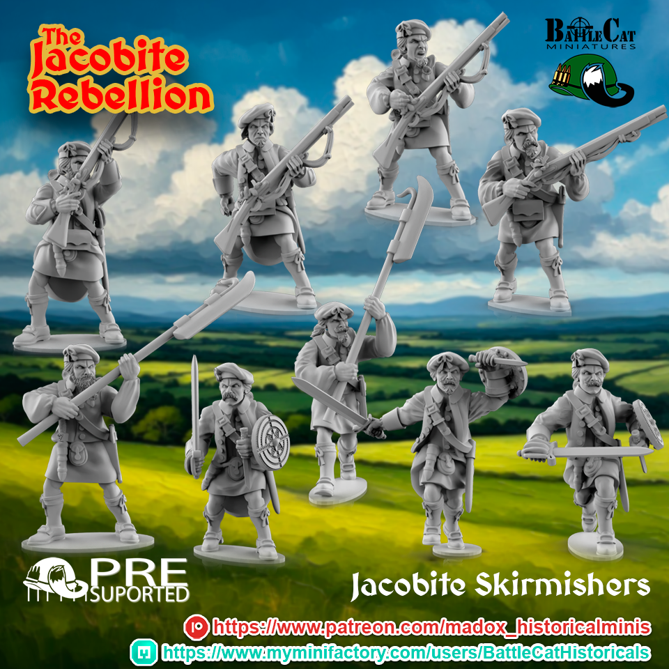 1745 Jacobite Skirmishers