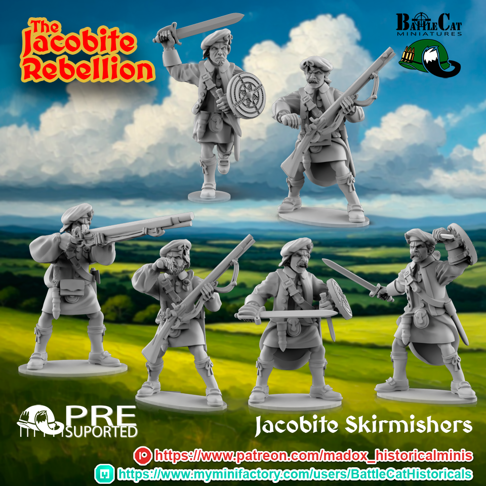 1745 Jacobite Skirmishers