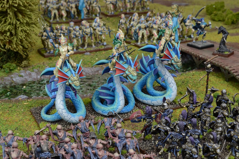 Trident Realm Naiad Wyrmriders