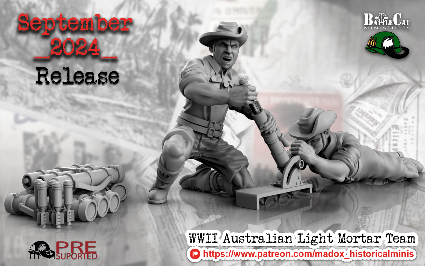 Australian Light Mortar Teams