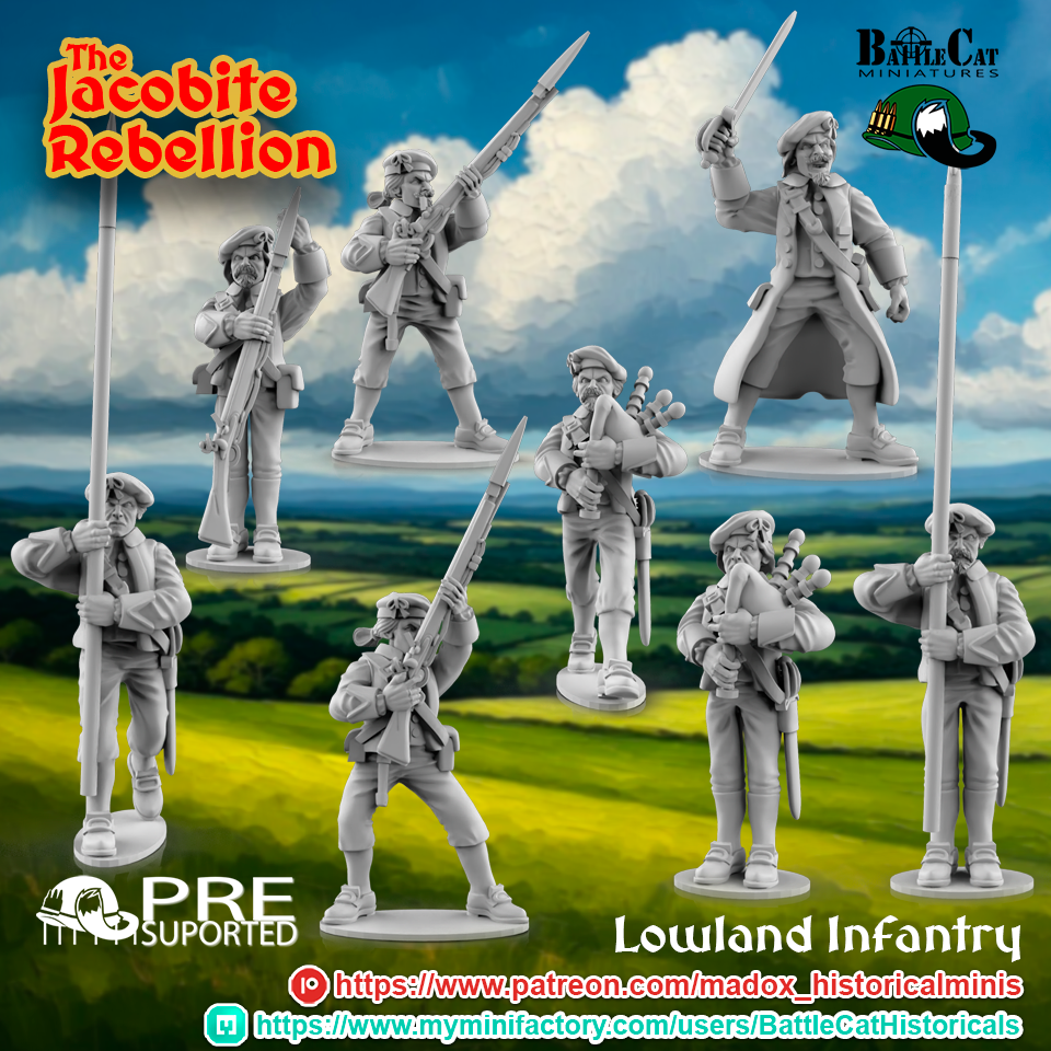 1745 Jacobite Lowland Infantry