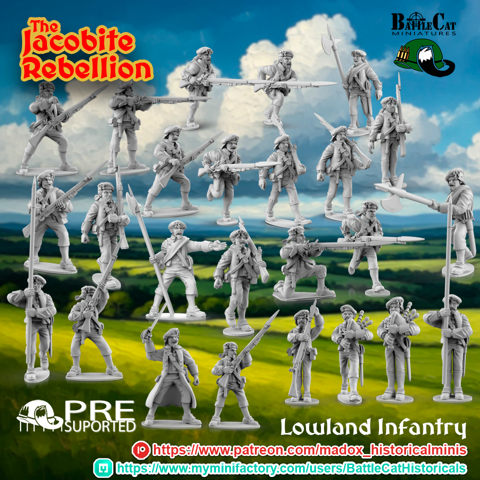 1745 Jacobite Lowland Infantry