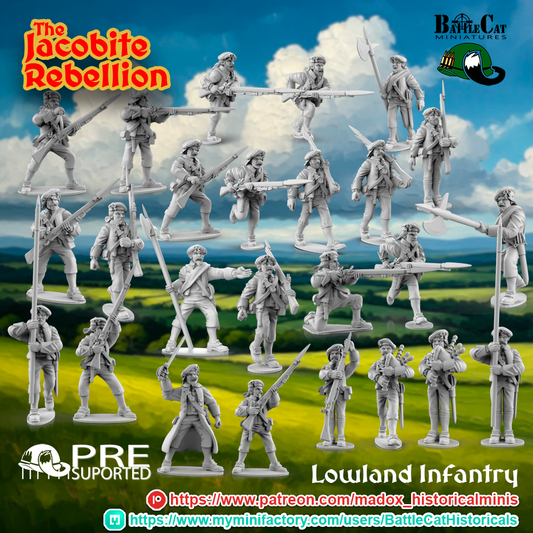 1745 Jacobite Lowland Infantry