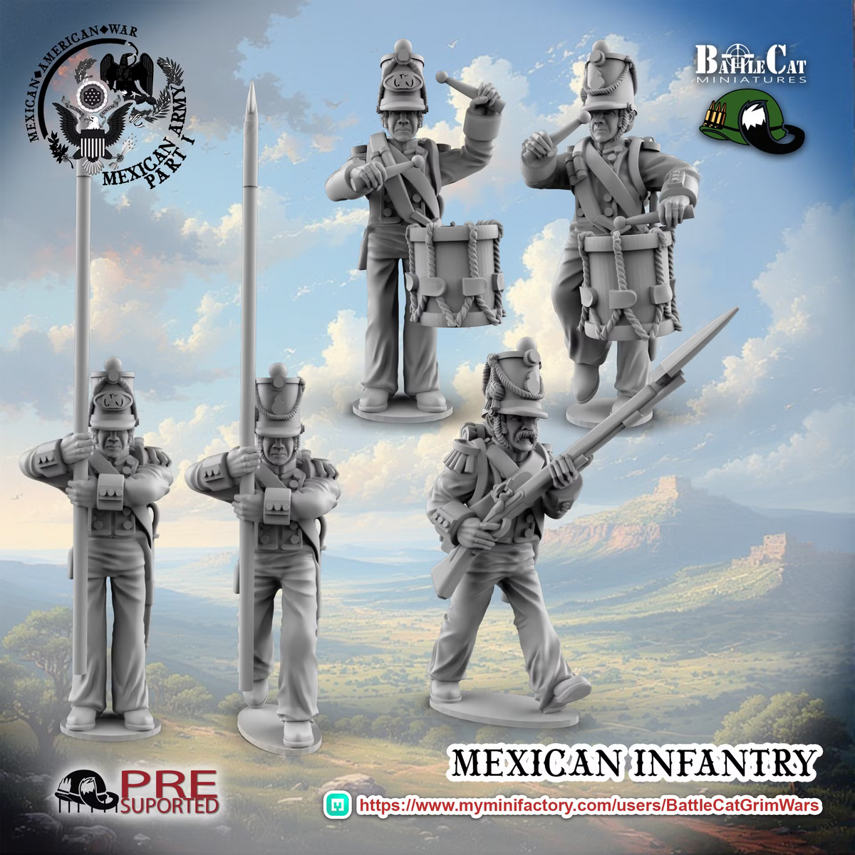 1846 Mexican Infantry