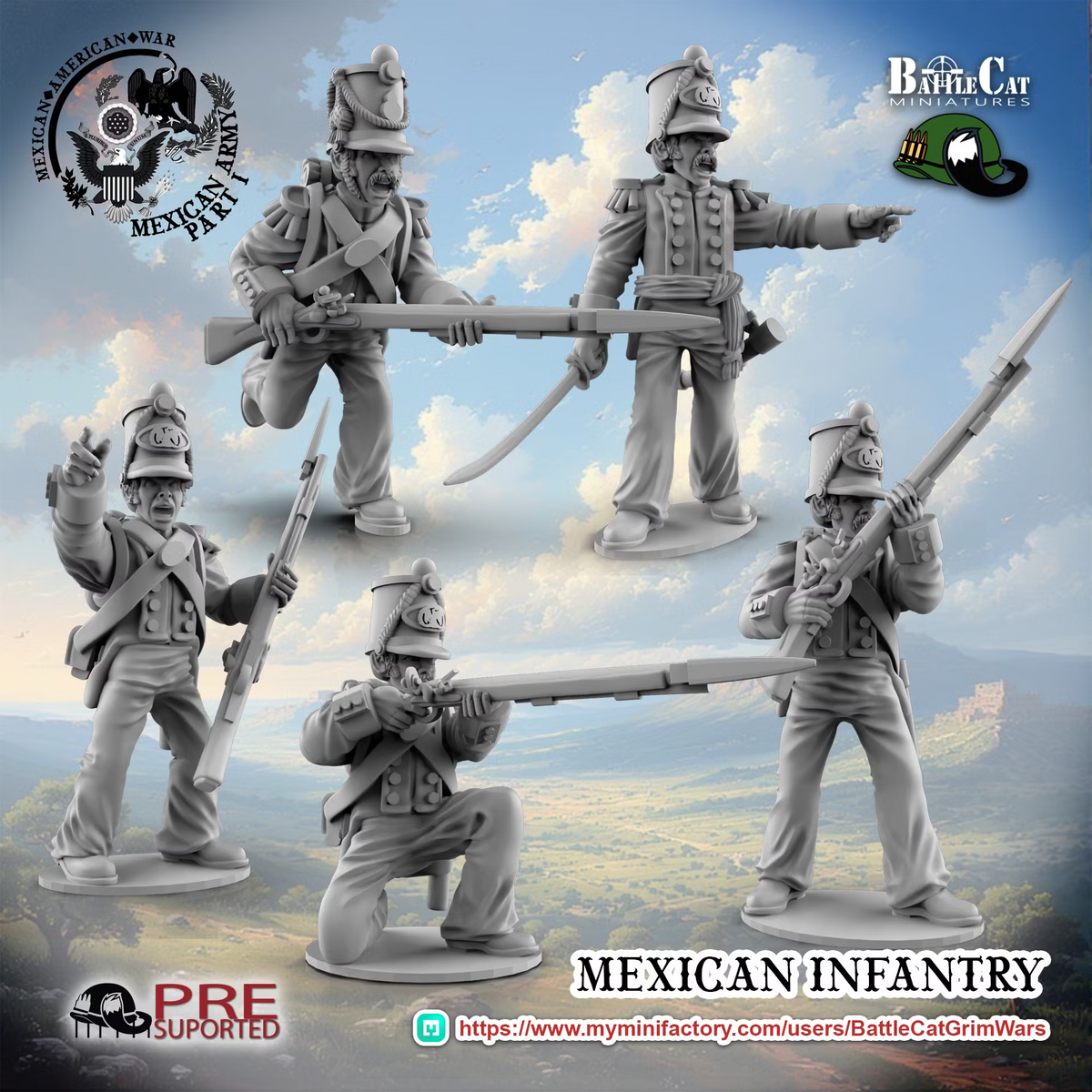 1846 Mexican Infantry