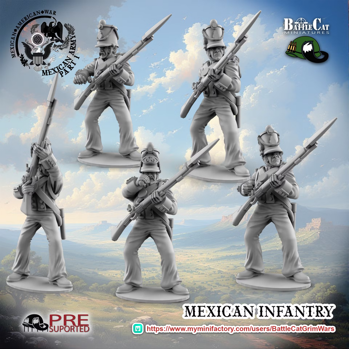 1846 Mexican Infantry