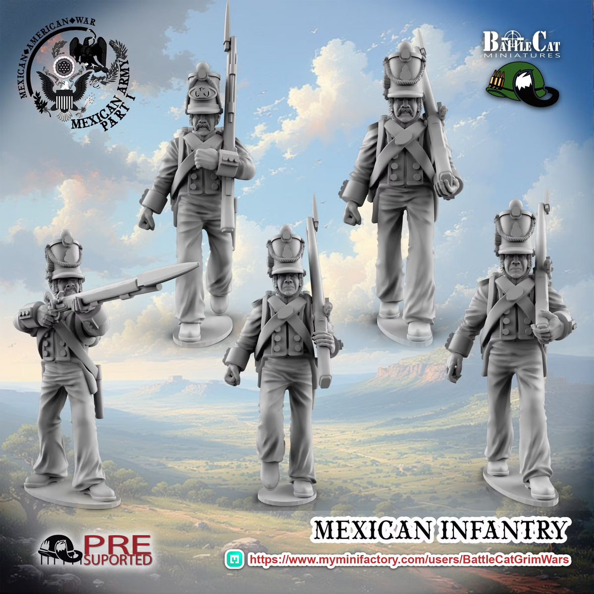 1846 Mexican Infantry