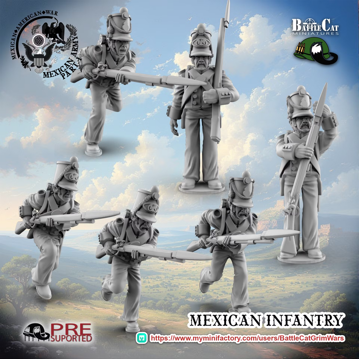 1846 Mexican Infantry
