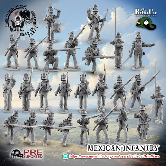 1846 Mexican Infantry