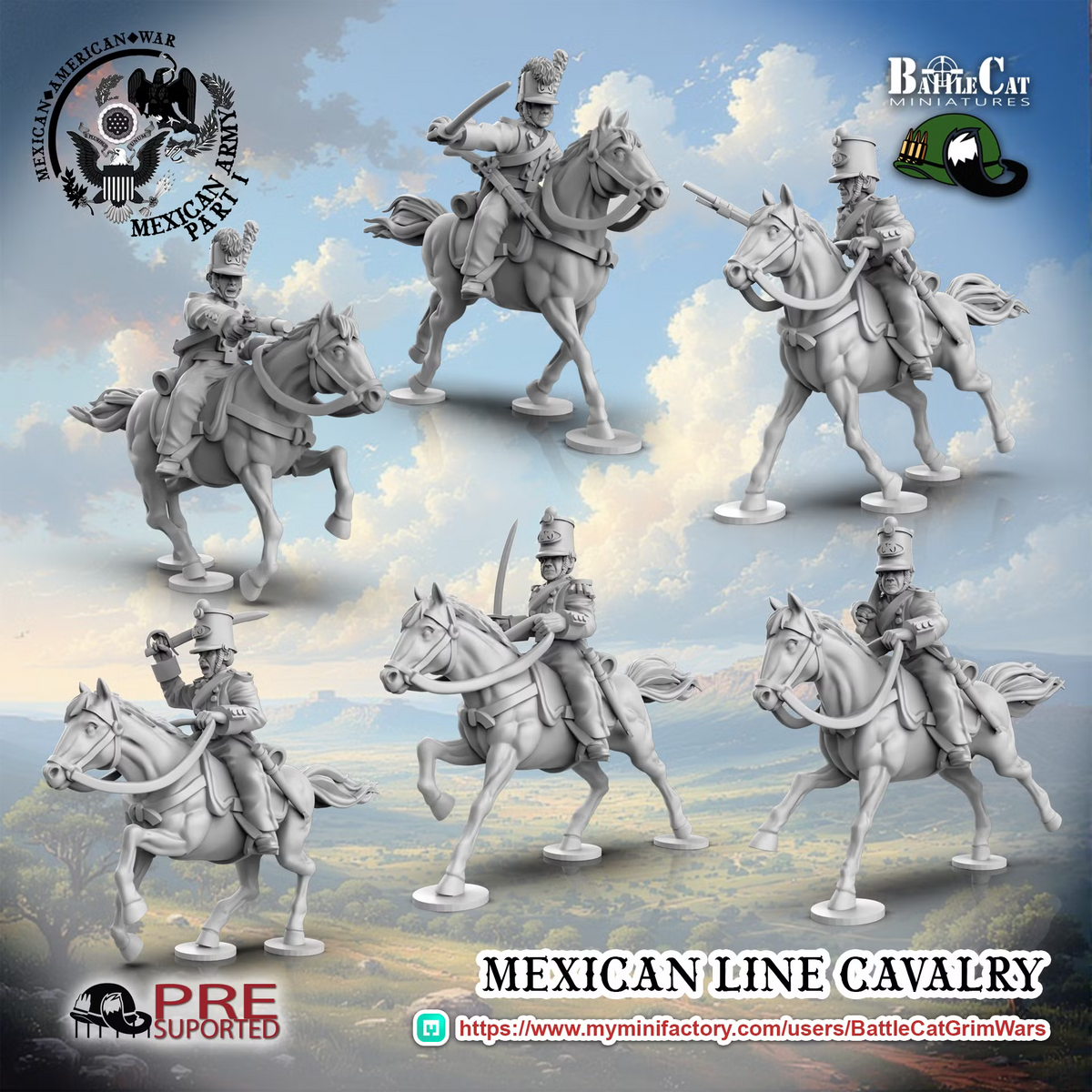 1846 Mexican Line Cavalry