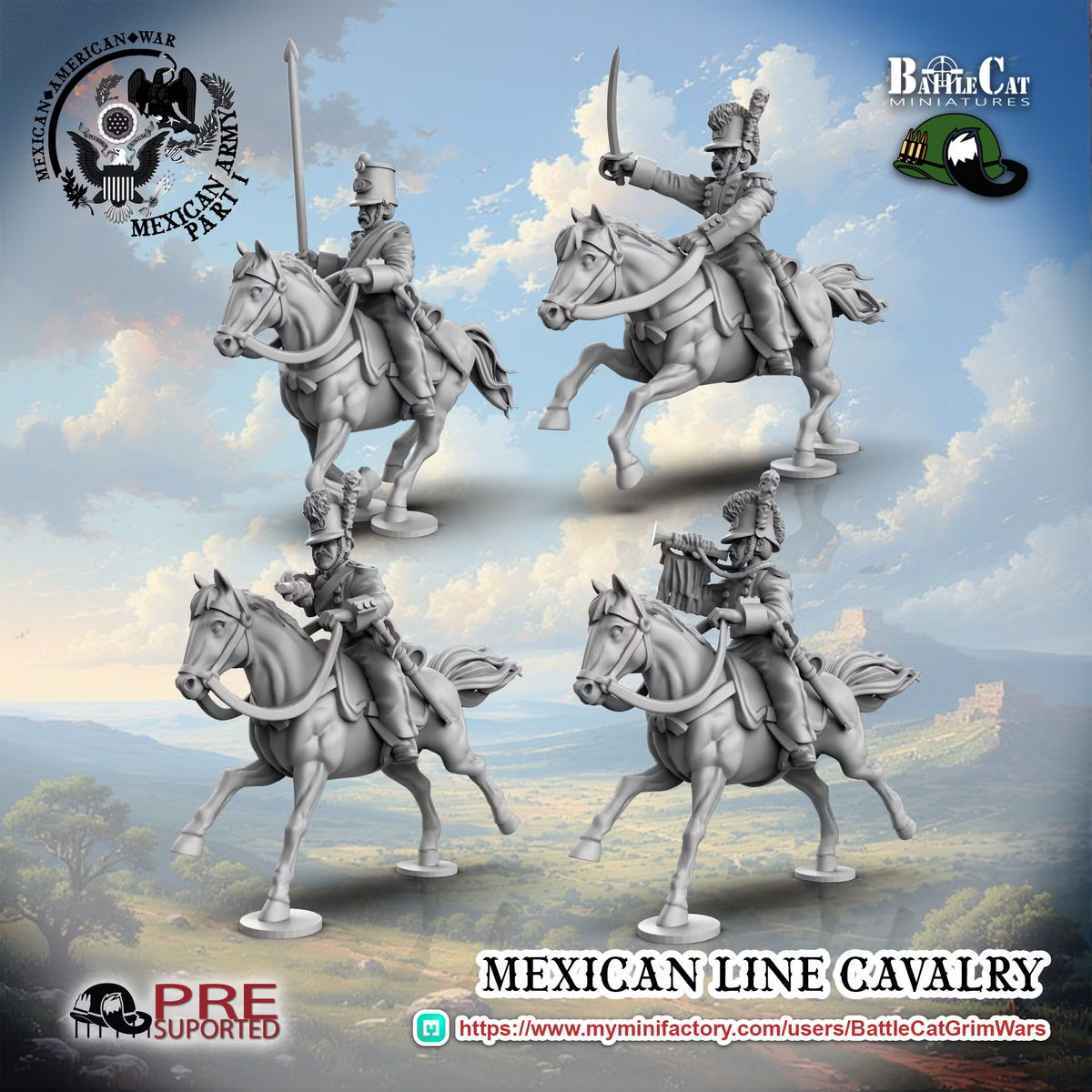1846 Mexican Line Cavalry