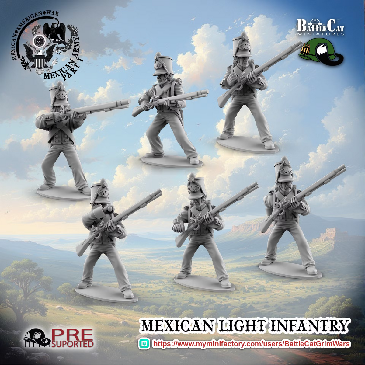 1846 Mexican Light Infantry