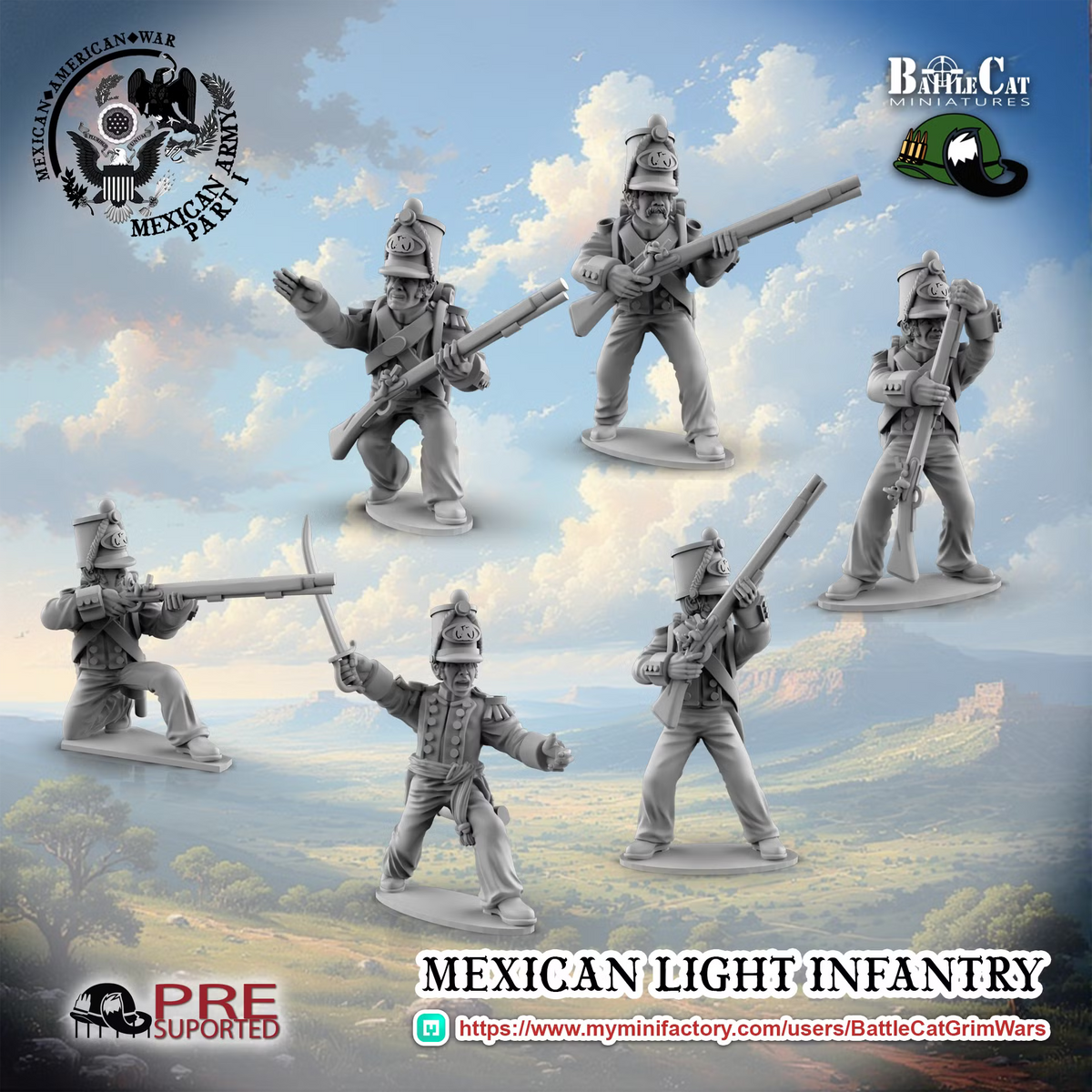 1846 Mexican Light Infantry