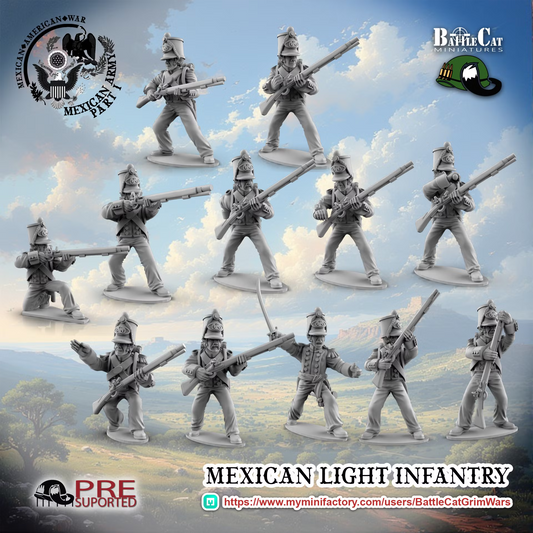 1846 Mexican Light Infantry