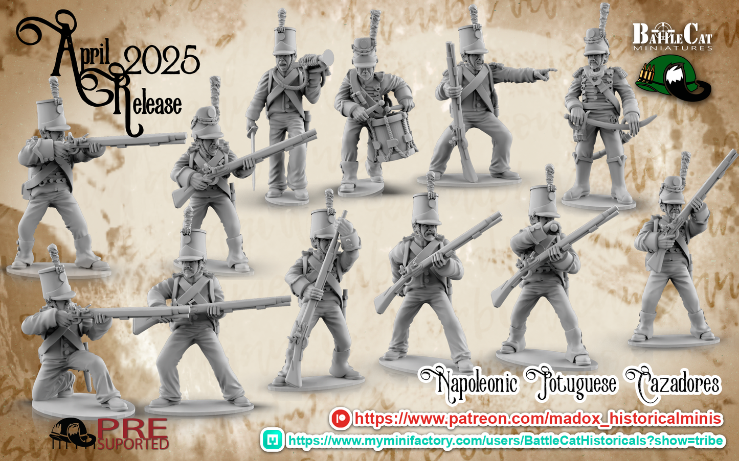 Napoleonic Portuguese Cazadores