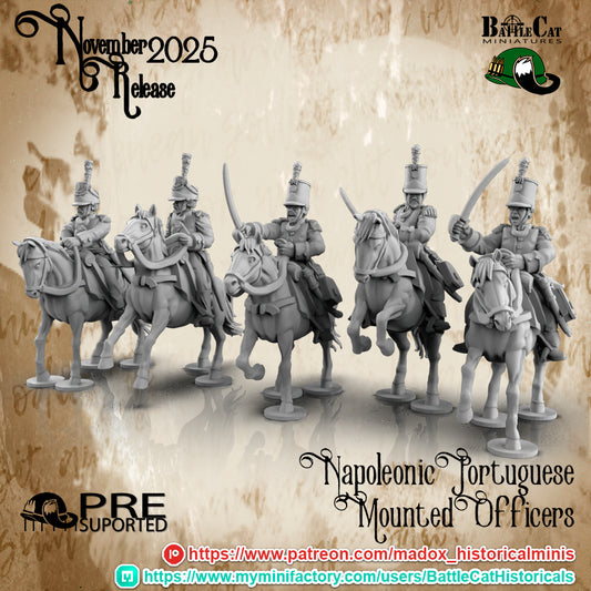 Napoleonic Portuguese Mounted Officers