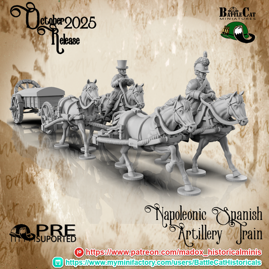 Napoleonic Spanish Artillery Train