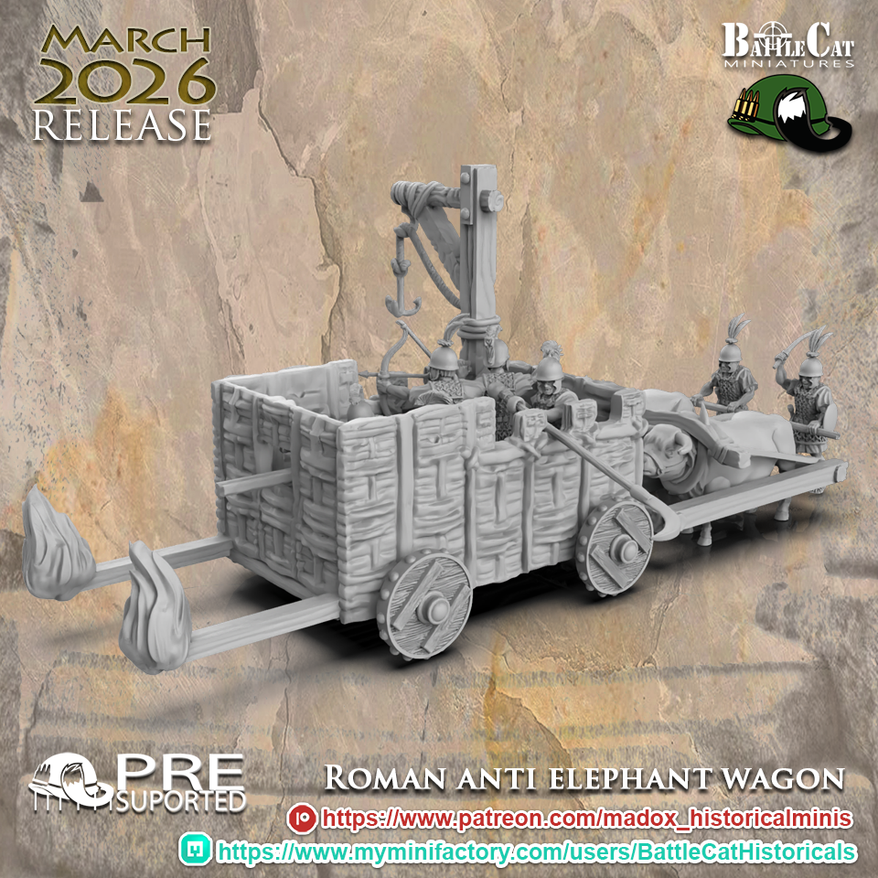 Roman Anti-Elephant Wagon