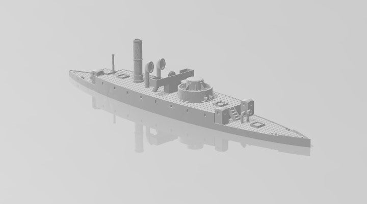 1/600 Prussian / German ironclad monitor SMS Rhein