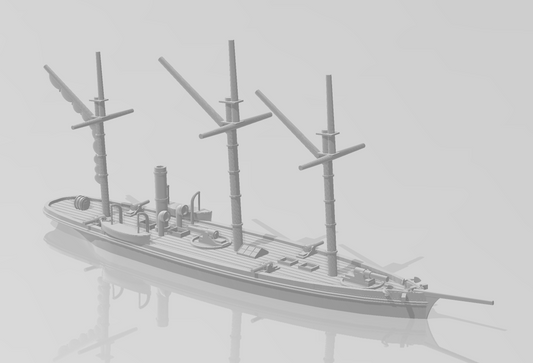 1/1200 Confederate Gunboat CSS Chattahoochee