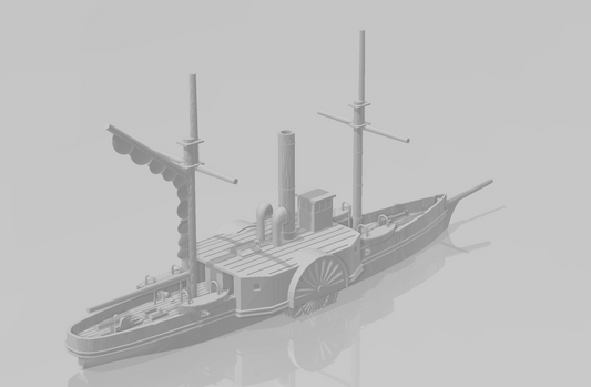 1/1200 Union / Confederate Gunboat USS / CSS Water Witch