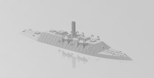 1/600 Confederate Casemate Ironclad CSS Charleston