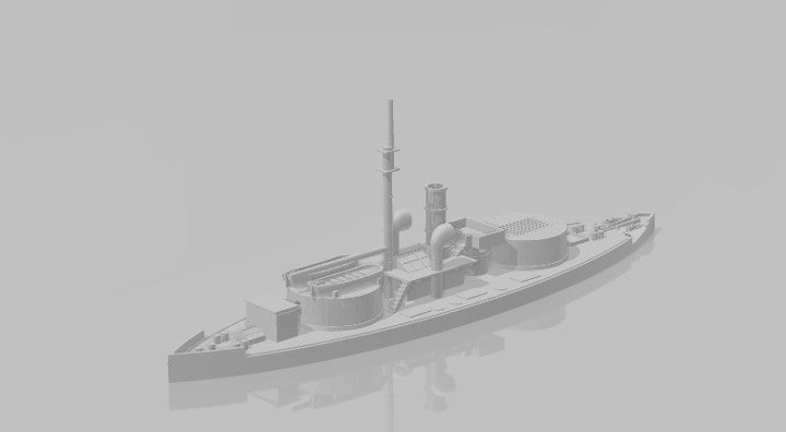 1/600 Spanish ironclad monito Puigcerda