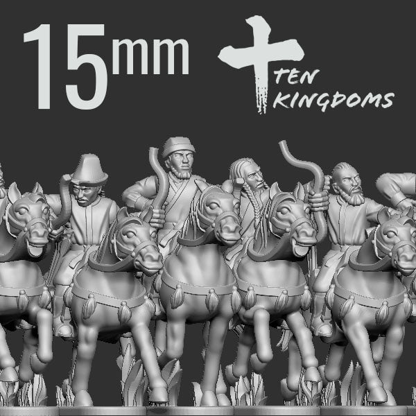 Turkic Bowmen on Horseback