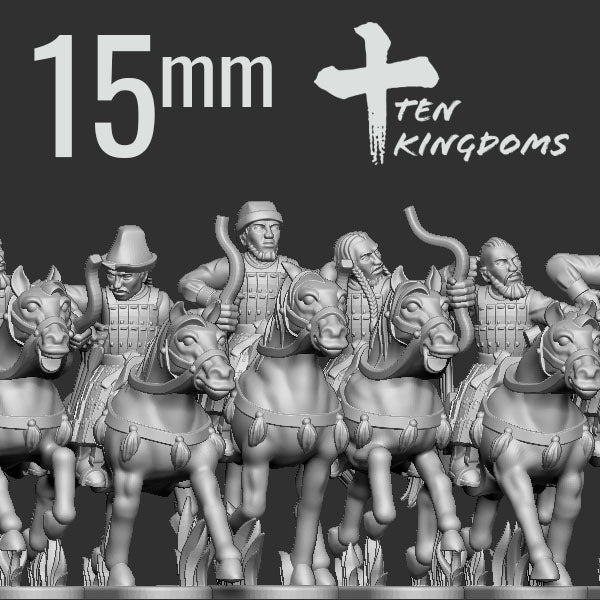 Turkic Bowmen on Horseback